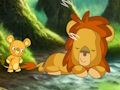 Jeu Évasion dans la forêt des Lions coquins  en ligne