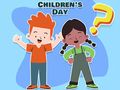 Jeu Quiz pour les enfants : que savez-vous de la Journée des enfants  en ligne