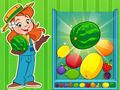 Jeu Fruits rayés  en ligne