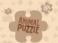 Jeu Puzzle d'animaux  en ligne