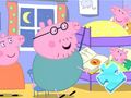 Jeu Puzzle : L'histoire de Peppa endormie  en ligne
