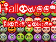 Jeu Effondrement du bloc d’Halloween  en ligne