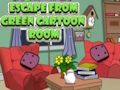 Jeu Évadez-vous de la salle de dessin animé verte  en ligne