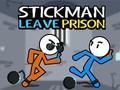Jeu Stickman quitte la prison  en ligne