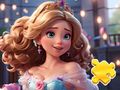Jeu Puzzle : Princesse brillante  en ligne