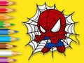 Jeu Livre de coloriage : Bébé Spiderman  en ligne