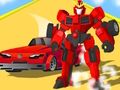 Jeu Course de transformation de robots  en ligne