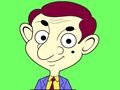 Jeu Livre de coloriage M. Bean  en ligne