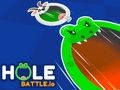 Jeu Bataille de trous. io  en ligne