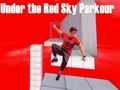 Jeu Sous le Parkour du ciel rouge  en ligne