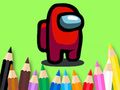 Jeu Livre de coloriage : Parmi nous  en ligne