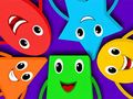Jeu Quiz pour enfants : Formes colorées  en ligne