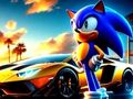Jeu Sonic Run pour Lamborghini  en ligne