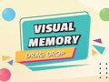 Jeu Glisser-déposer de la mémoire visuelle  en ligne