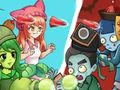 Jeu Zombie de défense de fille végétale  en ligne