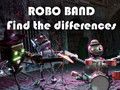 Jeu Robot Band - Trouvez les différences  en ligne