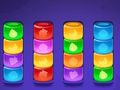 Jeu Puzzle de tri des couleurs de bonbons  en ligne
