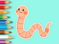 Jeu Livre de coloriage : Insecte mignon  en ligne