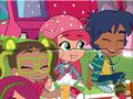 Jeu Puzzle : Fille aux fraises  en ligne