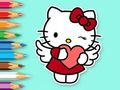 Jeu Livre de coloriage : Love Kitty  en ligne