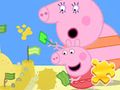Jeu Puzzle : Peppa Pig fabrique du sable  en ligne