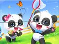 Jeu Puzzle : Sortie printanière de Bébé Panda  en ligne