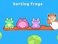 Jeu Trier les grenouilles  en ligne