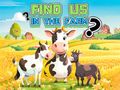 Jeu Quiz pour enfants : retrouvez-nous à la ferme  en ligne
