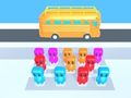 Jeu Puzzle de tri des sièges  en ligne