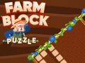 Jeu Puzzle de blocs de ferme  en ligne