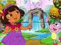 Jeu Puzzle : Dora au pays des merveilles  en ligne