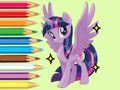 Jeu Livre de coloriage : Twilight Sparkle  en ligne
