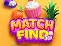 Jeu Match Trouver 3D  en ligne
