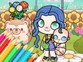 Jeu Livre de coloriage : Avatar World Babycare  en ligne
