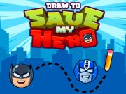 Jeu Dessinez pour sauver mon héros  en ligne