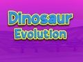 Jeu Évolution des dinosaures  en ligne