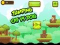 Jeu Sauter chat contre chien  en ligne