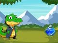 Jeu Le crocodile atteint l'étang  en ligne