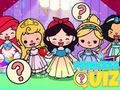 Jeu Quiz pour enfants : Quiz sur les princesses  en ligne