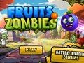 Jeu Fruits contre zombies  en ligne