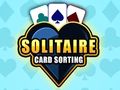 Jeu Puzzle de tri de cartes de solitaire  en ligne
