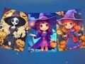Jeu Puzzle effrayant d'Halloween  en ligne