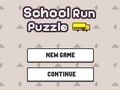 Jeu Puzzle de course à l'école  en ligne