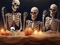 Jeu Évasion de la colonie de squelettes d'Halloween  en ligne