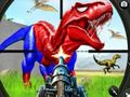 Jeu Dino cache et tire  en ligne