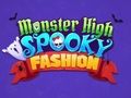 Jeu Mode effrayante de Monster High  en ligne