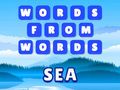 Jeu Mots à partir de mots : Mer  en ligne