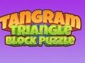 Jeu Puzzle de blocs triangulaires Tangram  en ligne
