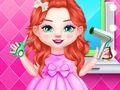 Jeu Salon de coiffure bébé Bella Braid  en ligne