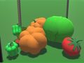 Jeu Fusion de fruits 3D  en ligne